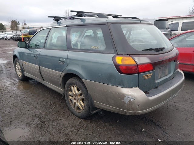 2001 SUBARU LEGACY OUTBACK LTD VIN: 4S3BH686X17622174
