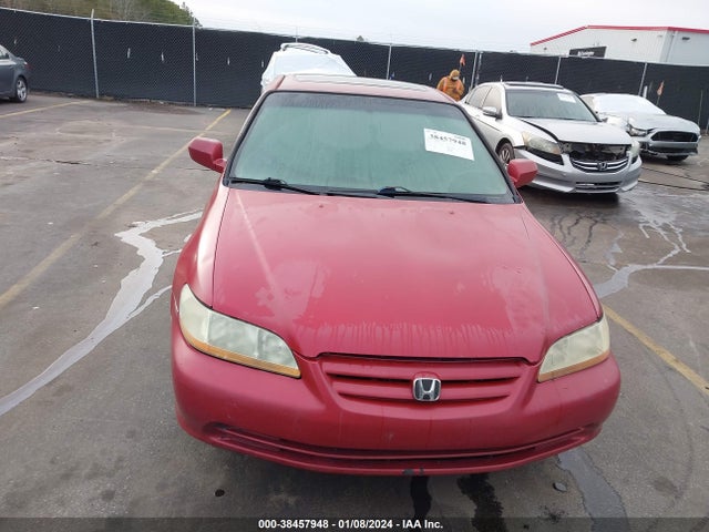 2002 HONDA ACCORD SDN EX W/LEATHER VIN: 1HGCG165X2A063638