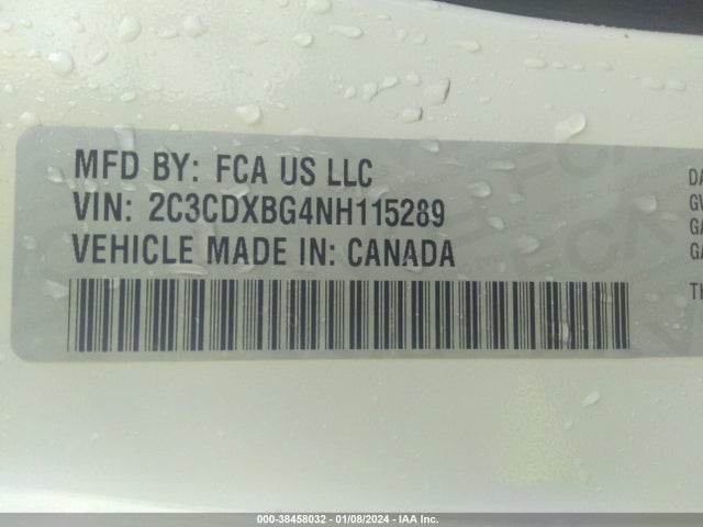 Dodge Charger Sxt Rwd 2022 2C3CDXBG4NH115289 Image 9