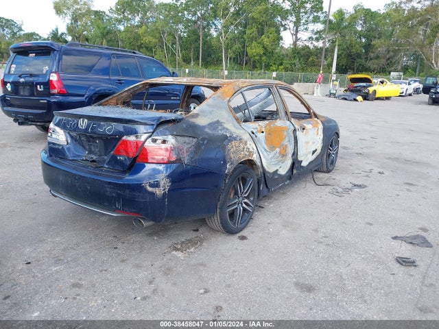 Honda Accord Ex-l V-6 2014 1HGCR3F80EA003792 Image 4