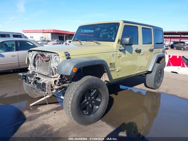 2013 JEEP WRANGLER UNLIMITED SPORT VIN: 1C4BJWDG1DL688952
