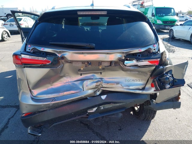 2017 LEXUS NX 200T VIN: JTJYARBZ0H2066884