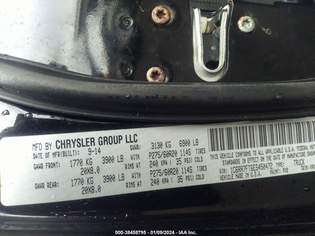 RAM 1500 Express 2014 1C6RR7FT6ES450472 Image 9