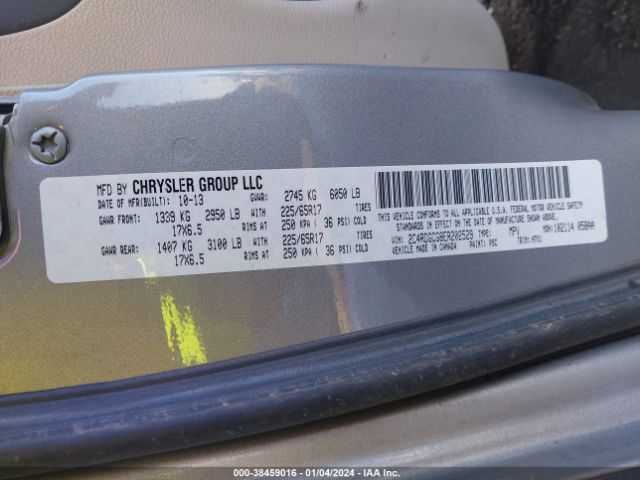 2C4RDGCG8ER202529 Dodge Grand Caravan Sxt