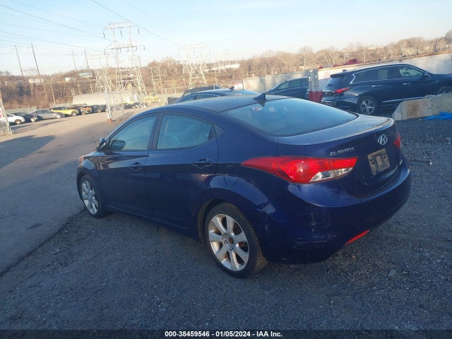 2012 HYUNDAI ELANTRA LIMITED VIN: 5NPDH4AEXCH095217