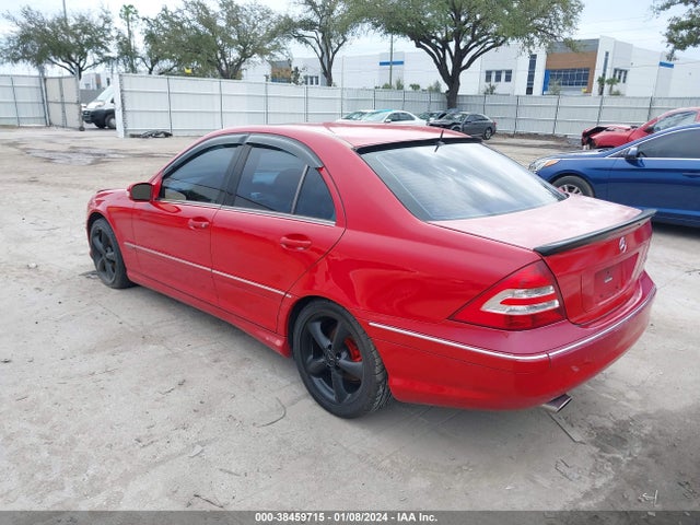 2005 MERCEDES-BENZ C 230 KOMPRESSOR SPORT VIN: WDBRF40JX5F692552