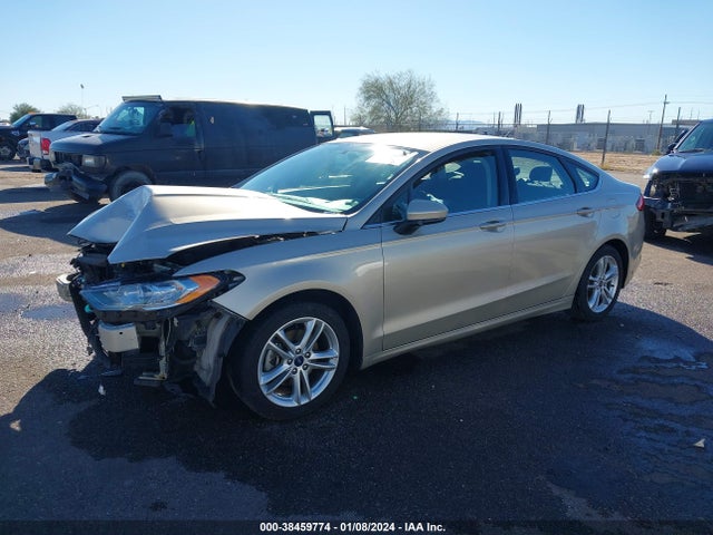 Ford FUSION SE 2018 3FA6P0HD8JR145615 Image 2