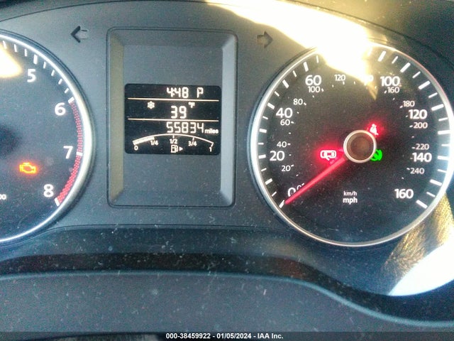 2013 VOLKSWAGEN JETTA 2.5L SE VIN: 3VWDP7AJ9DM200274