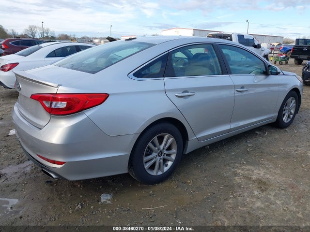 2015 HYUNDAI SONATA SE VIN: 5NPE24AF8FH003962