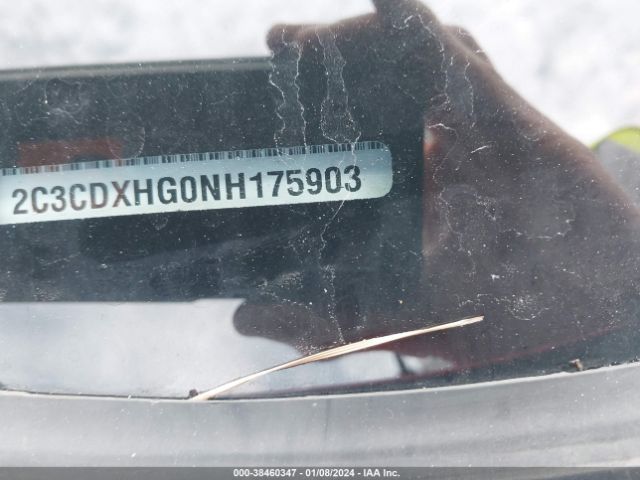 2C3CDXHG0NH175903 Dodge Charger Gt Rwd