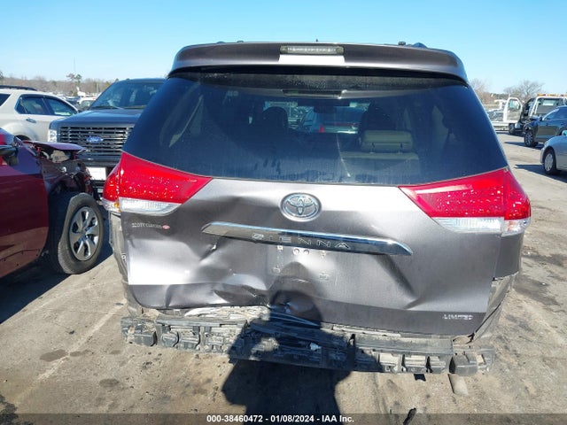 2012 TOYOTA SIENNA LIMITED V6 7 PASSENGER VIN: 5TDYK3DCXCS197182