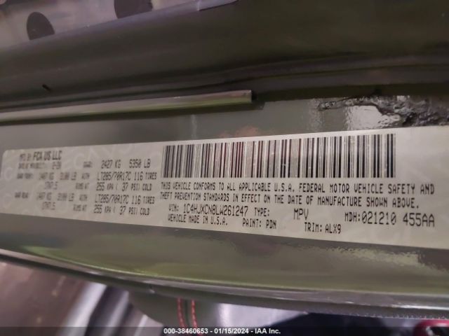 1C4HJXCN8LW261247 Jeep Wrangler Rubicon 4x4