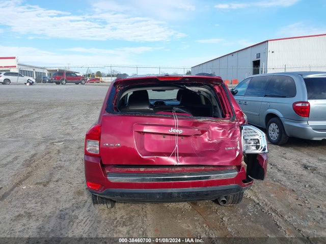 2012 JEEP COMPASS LIMITED VIN: 1C4NJDCB3CD608471