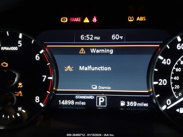 2022 INFINITI QX55 LUXE AWD VIN: 3PCAJ5J3XNF112109