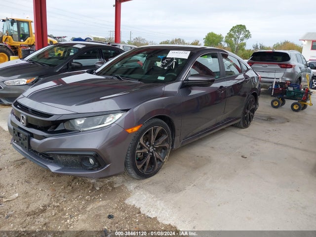 Honda Civic Sport 2019 2HGFC2F80KH563320 Image 2