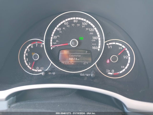 2015 VOLKSWAGEN BEETLE 1.8T VIN: 3VW507AT8FM810907