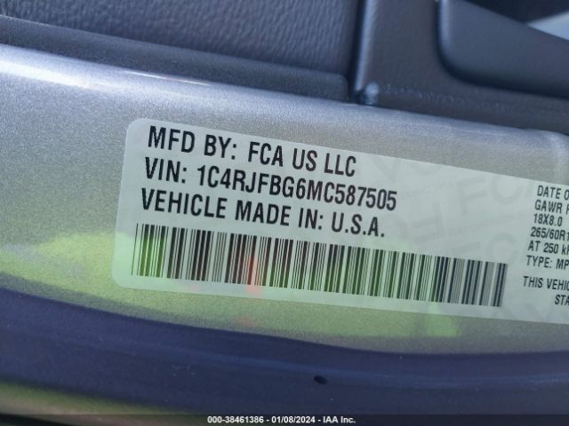 Jeep Grand Cherokee Limited 4x4 2021 1C4RJFBG6MC587505 Image 9