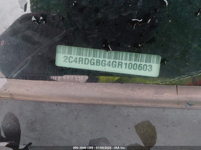 2C4RDGBG4GR100603 Dodge Grand Caravan Se