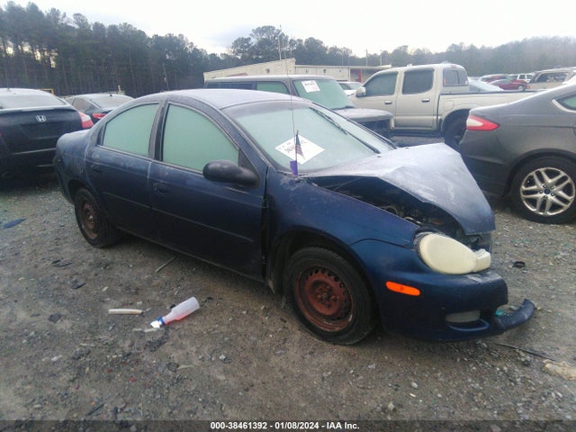 2002 DODGE NEON VIN: 1B3ES26C22D570950