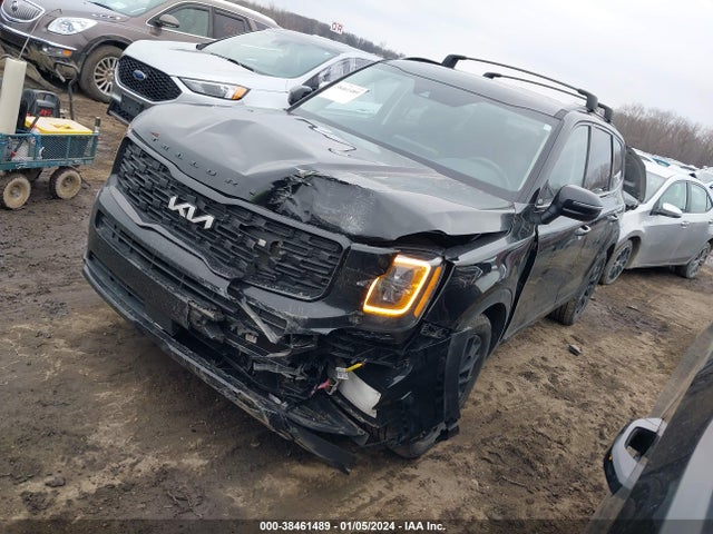 2022 KIA TELLURIDE EX VIN: 5XYP3DHC4NG283192