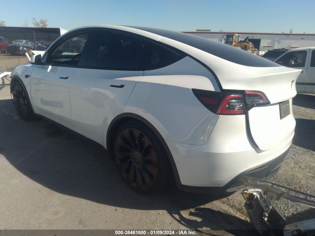 2022 TESLA MODEL Y PERFORMANCE DUAL MOTOR ALL-WHEEL DRIVE VIN: 7SAYGDEF0NF347911