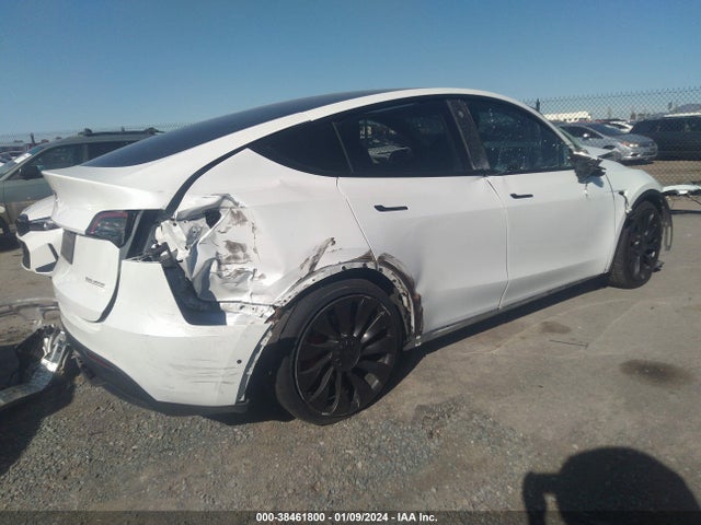 2022 TESLA MODEL Y PERFORMANCE DUAL MOTOR ALL-WHEEL DRIVE VIN: 7SAYGDEF0NF347911