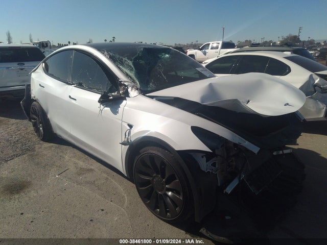 2022 TESLA MODEL Y PERFORMANCE DUAL MOTOR ALL-WHEEL DRIVE VIN: 7SAYGDEF0NF347911