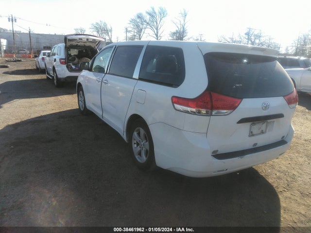 2012 TOYOTA SIENNA BASE V6 7 PASSENGER VIN: 5TDZK3DC6CS276451