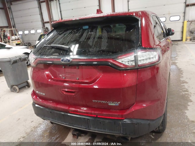 2017 FORD EDGE TITANIUM VIN: 2FMPK4K90HBB75219