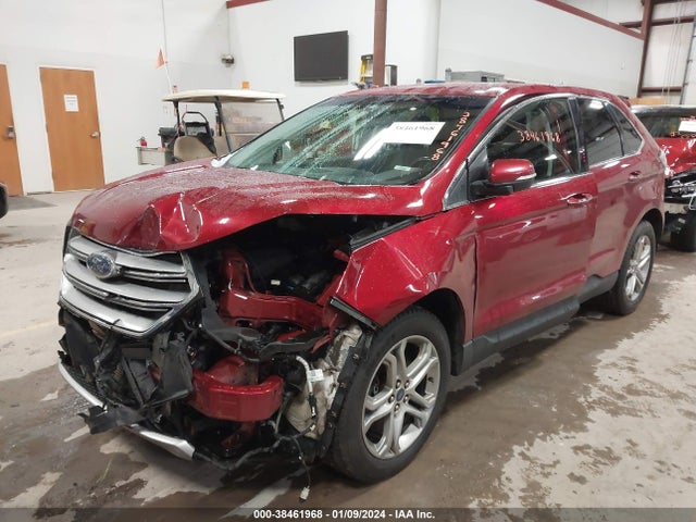 2017 FORD EDGE TITANIUM VIN: 2FMPK4K90HBB75219