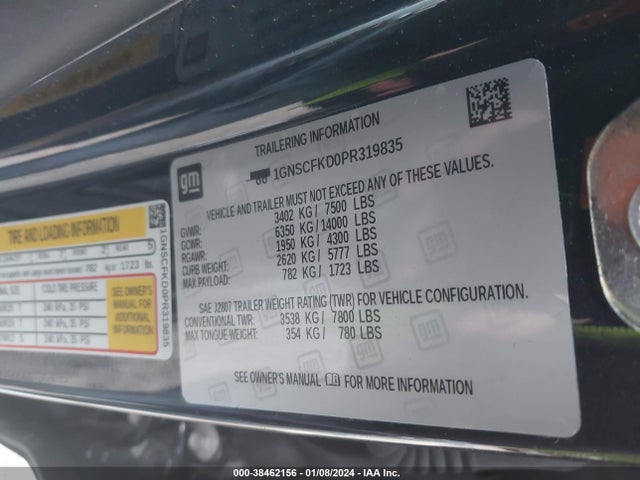 Chevrolet Suburban 2wd Premier 2023 1GNSCFKD0PR319835 Image 9