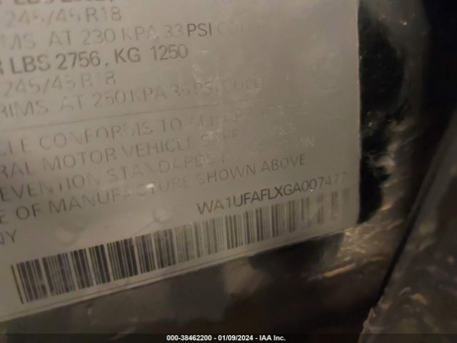 WA1UFAFLXGA007477 Audi Allroad 2.0t Premium
