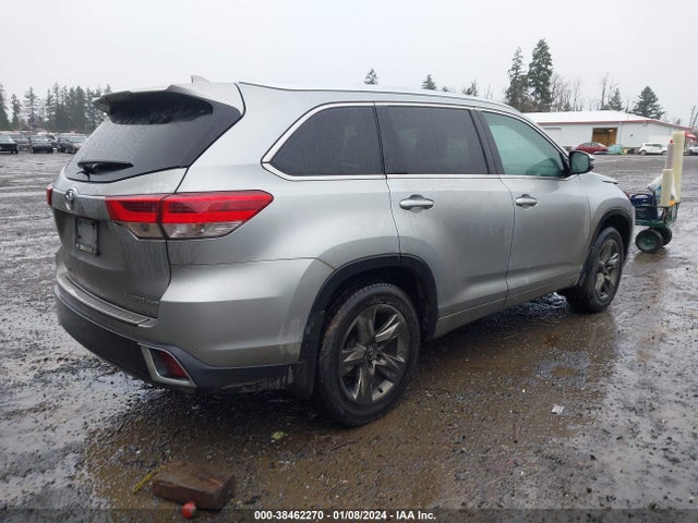 Toyota Highlander Limited 2017 5TDDZRFH0HS392821 Image 4