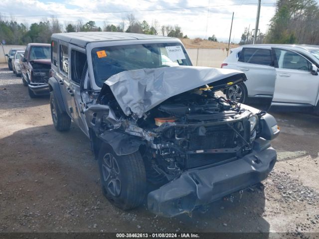 Продажа на аукционе авто 2021 Jeep Wrangler Unlimited Sport S 4x4, vin: 1C4HJXDG3MW744484, номер лота: 38462613