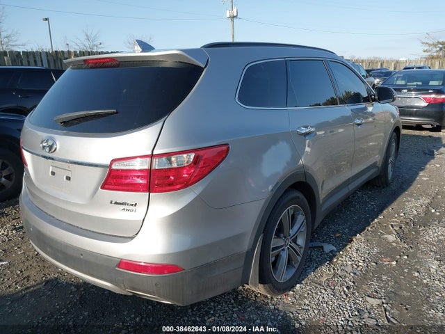 2014 HYUNDAI SANTA FE GLS VIN: KM8SRDHF4EU038146