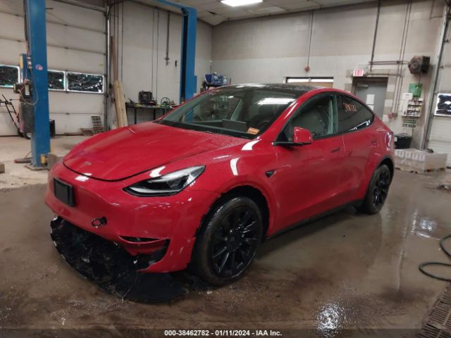 Tesla Model Y Awd/long Range Dual Motor All-wheel Drive 2023 7SAYGAEE6PF828688 Image 2