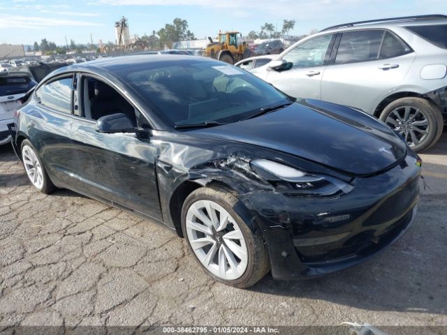 2021 Tesla Model 3 Standard Range Plus Rear-wheel Drive მანქანა იყიდება აუქციონზე, vin: 5YJ3E1EA2MF066594, აუქციონის ნომერი: 38462795
