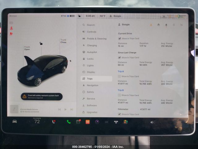 5YJ3E1EA2MF066594 Tesla Model 3 Standard Range Plus Rear-wheel Drive