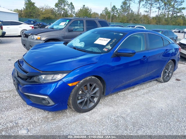 Honda CIVIC EX 2019 JHMFC1F38KX013547 Image 2