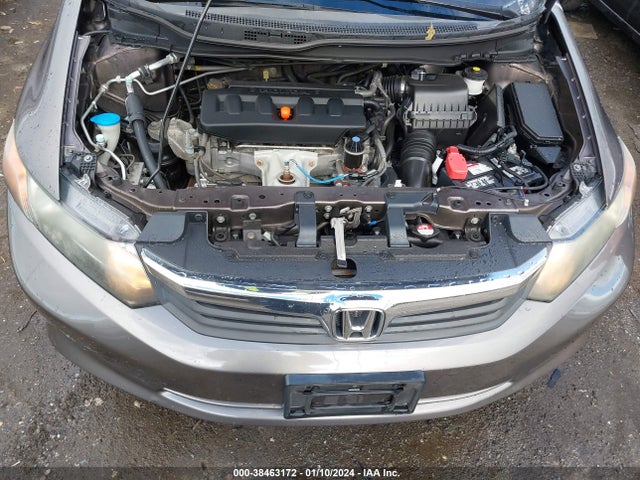 2012 HONDA CIVIC LX VIN: 19XFB2F56CE388639