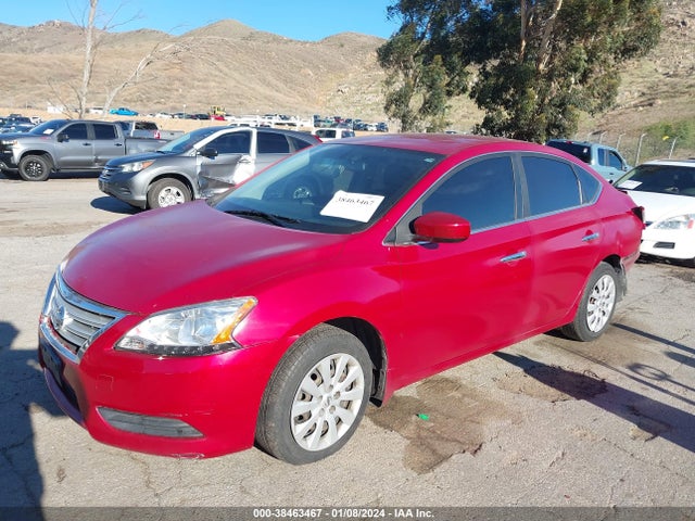 2014 NISSAN SENTRA S VIN: 3N1AB7AP5EL689873