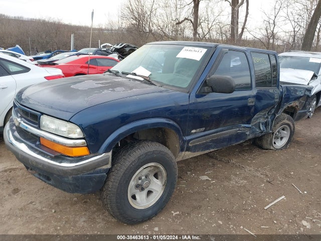2001 CHEVROLET S-10 LS VIN: 1GCDT13W31K257559