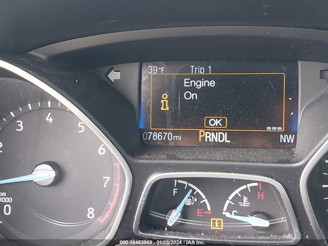 2016 FORD FOCUS SE VIN: 1FADP3F24GL274615
