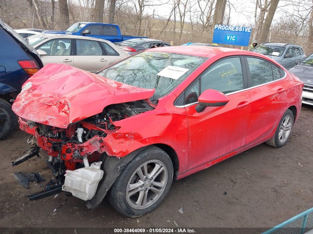 Chevrolet Cruze Lt Auto 2016 1G1BE5SM3G7283012 Image 2