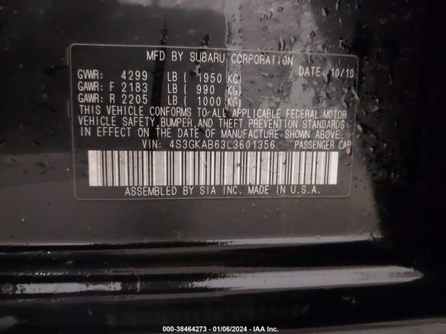 Subaru IMPREZA SEDAN 2020 4S3GKAB63L3601356 Image 9