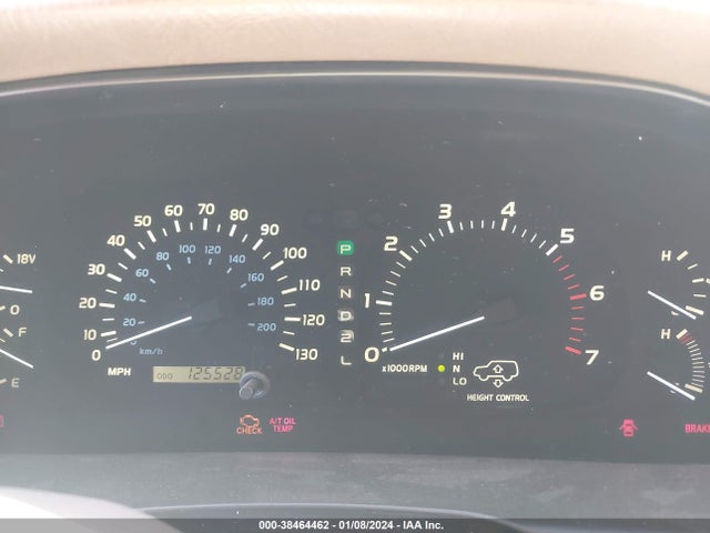1999 LEXUS LX 470 VIN: JT6HT00W9X0051884