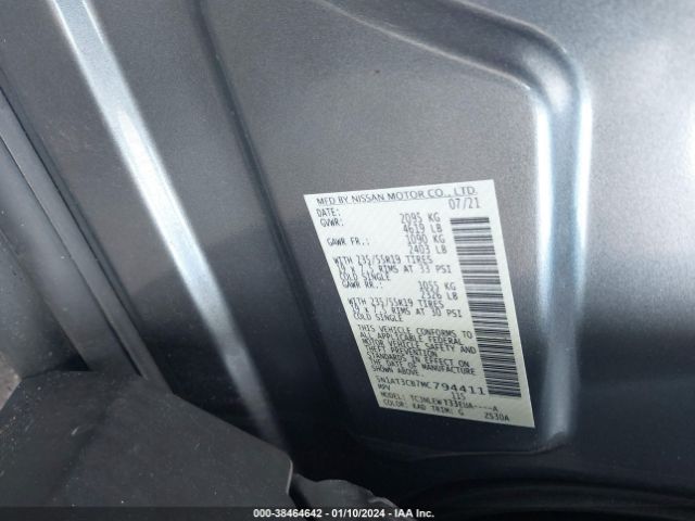 2021 NISSAN ROGUE 5N1AT3CB7MC794411 Photo 8