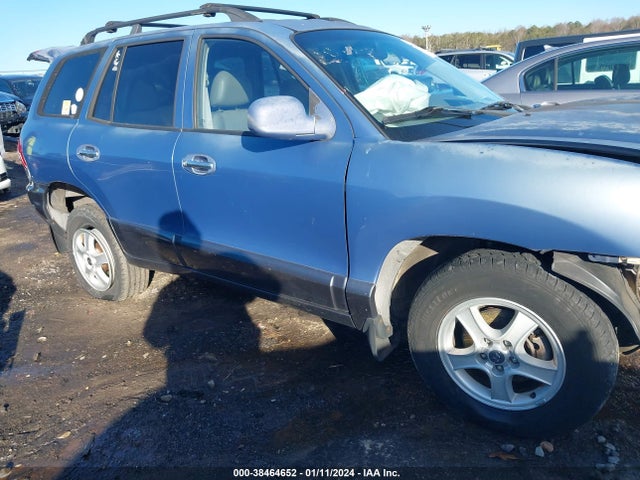 2002 HYUNDAI SANTA FE GLS/LX VIN: KM8SC73D52U142682