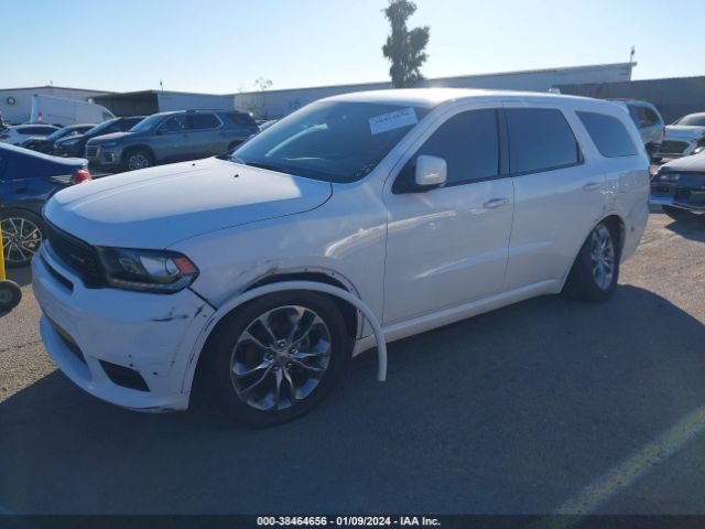 1C4RDJDG3LC286177 Dodge Durango Gt Plus Awd