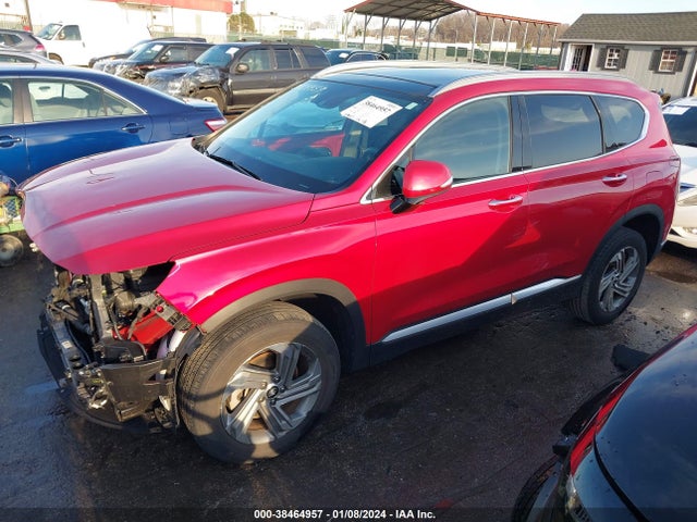 Hyundai Santa Fe Sel 2021 5NMS3DAJ2MH321459 Image 2